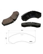 DISK PLOČICE 29121 IVECO TD IV