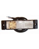 LAMPA GABARITNA 131X33 BIJELA LED