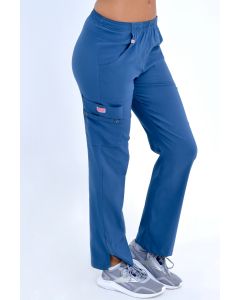 HLAČE ŽENSKE SUPER STRECH PETROLEJ 2XL