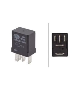 RELEJ 24V 5 IZVODA 10/20A MINI