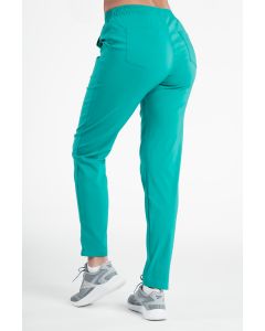 HLAČE ŽENSKE SUPER STRECH SLIM AZZURO MINT 3XL