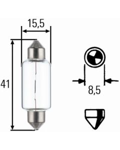 ŽARULJA 24V 10W SULFIDNA 41mm