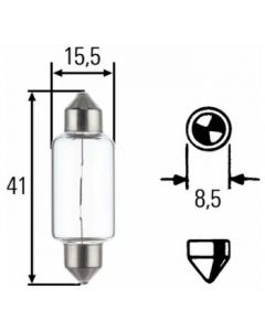 ŽARULJA 24V 15W SULFIDNA HELLA