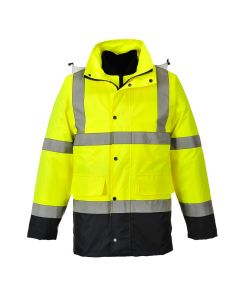 JAKNA HI-VIS 4u1 ŽUTA S